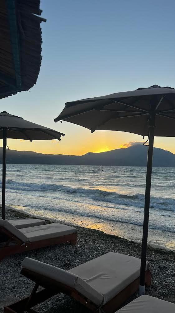 360 Degree Sea & Mountain Panorama View Apartments With Grand Terrace Orikum Extérieur photo